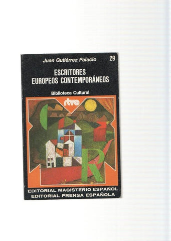 Escritores Europeos Contemporaneos