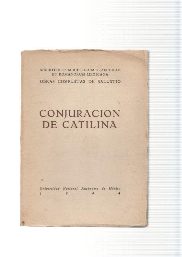 Conjuracion de Catilina. Obras completas de Salustio