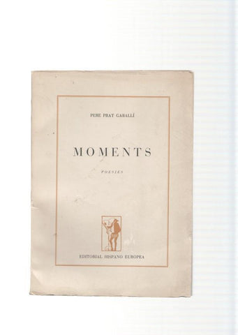 Moments. Poesies