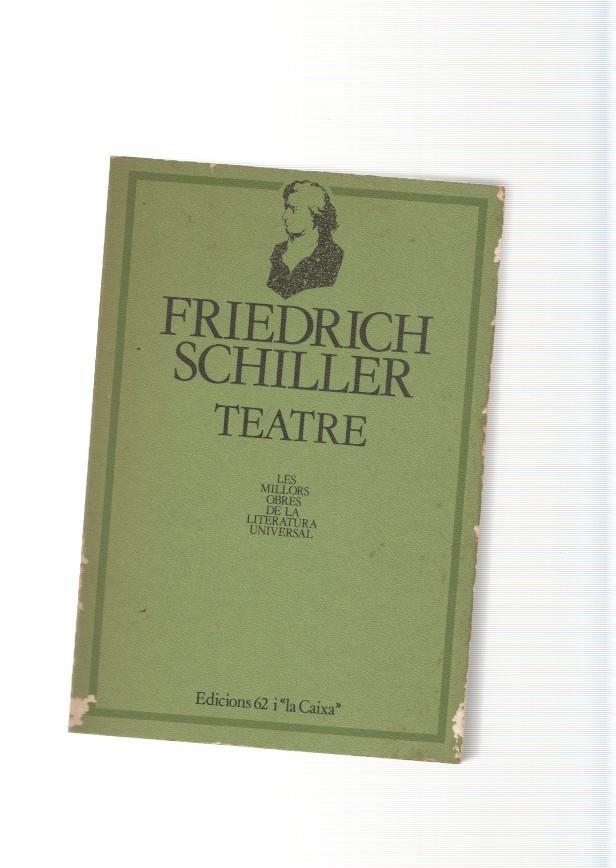 Teatre de Friedrich Schiller