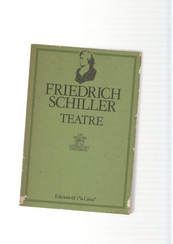 Teatre de Friedrich Schiller