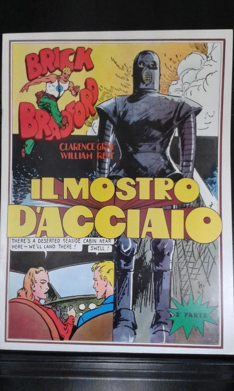 Album: Brick Bradford volumen 009: Il mostro d,acciaio, 2ª parte (1939)