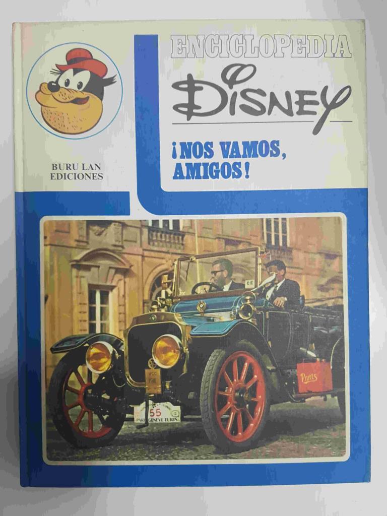 Enciclopedia Disney: ¡Nos vamos, amigos!. Algunos titulos que contiene: De la caverna al rascacielos, Magia verde, Las grandes aventuras