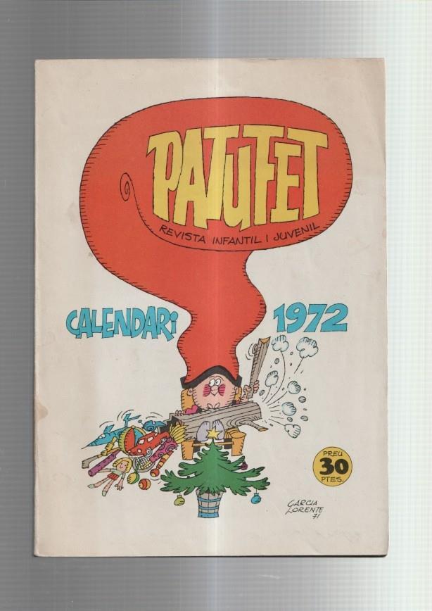 Patufet: calendari 1972