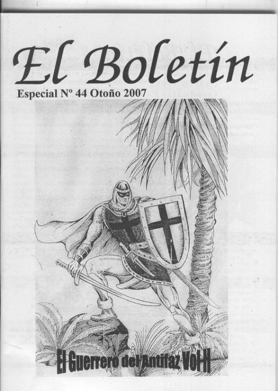 El Boletin Especial numero 044: El Guerrero del Antifaz volumen 2 (otoño 2007)