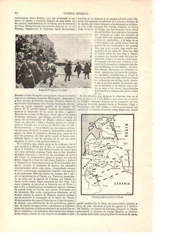 LAMINA ESPASA 38569: Toma de Praga por los rusos en la Segunda Guerra Mundial