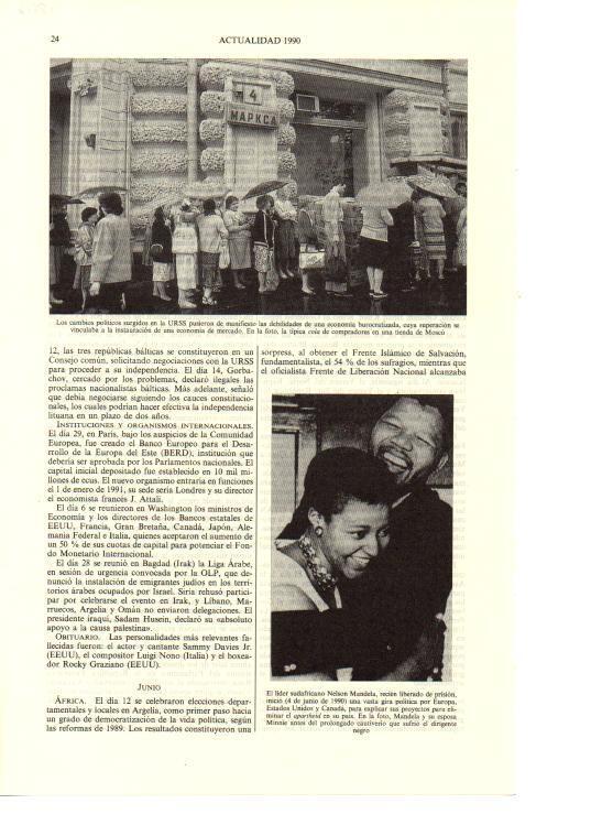 LAMINA ESPASA 38616: Nelson Mandela con su esposa Minnie