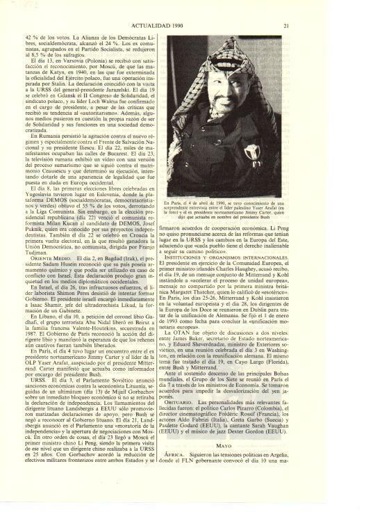 LAMINA ESPASA 38615: Yaser Arafat