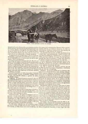 LAMINA ESPASA 38527: Carretera del Caucaso, Rusia