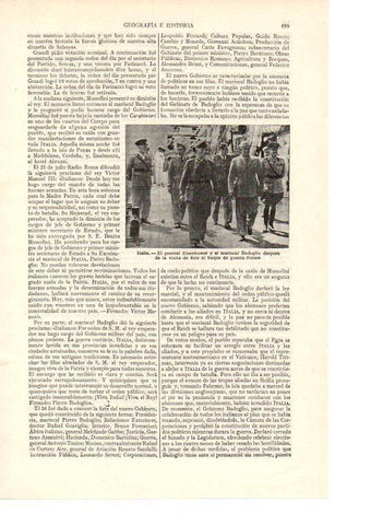 LAMINA ESPASA 38519: El general Eisenhower y el mariscal Badoglio 