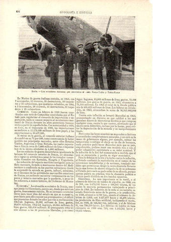 LAMINA ESPASA 38518: Aviadores de Italia