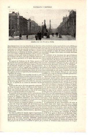 LAMINA ESPASA 38517: Calle O'Conell de Dublin, Irlanda
