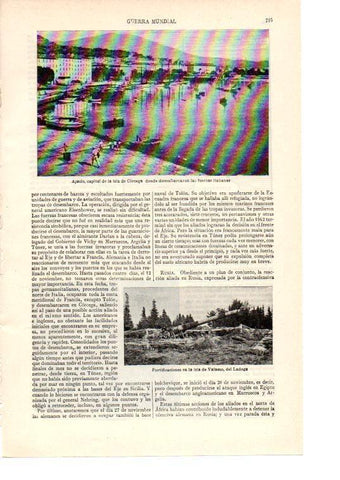 LAMINA ESPASA 38547: Playa de Ajacio, Corcega