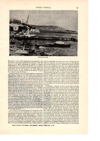 LAMINA ESPASA 38543: Puerto de Kerch, Rusia