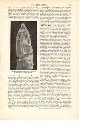 LAMINA ESPASA 38535: Estatua a Santa Maria Eufrasia Pelletier en el Vaticano