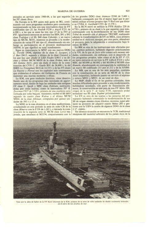 LAMINA ESPASA 38727: El FF Karel Doorman de la KM