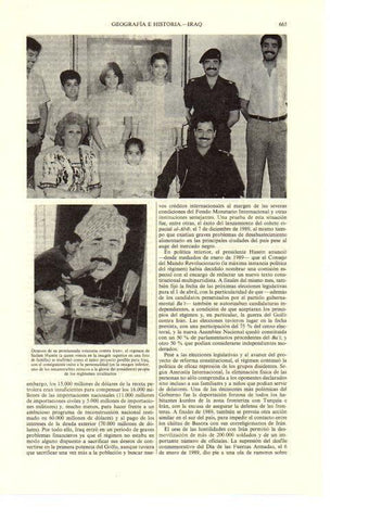 LAMINA ESPASA 38703: Sadam Husein y su familia