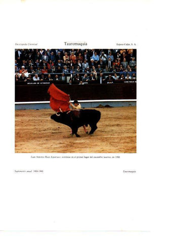 LAMINA ESPASA 38747: Jose Antonio Ruiz, espartaco en 1990