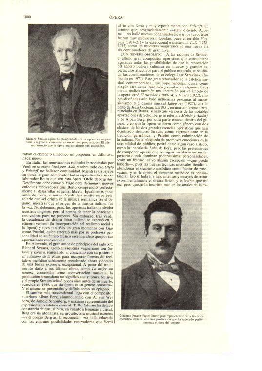 LAMINA ESPASA 38737: Retrato de Richard Strauss y Giacomo Puccini