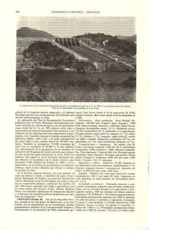 LAMINA ESPASA 38698: Construccion de un embalse en Ghana