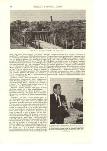 LAMINA ESPASA 38680: Presa de Asuan, Egipto