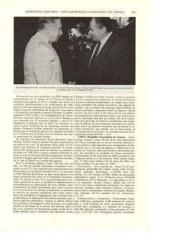 LAMINA ESPASA 38676: El general Pinochet con Patricio Aylwin en 1989