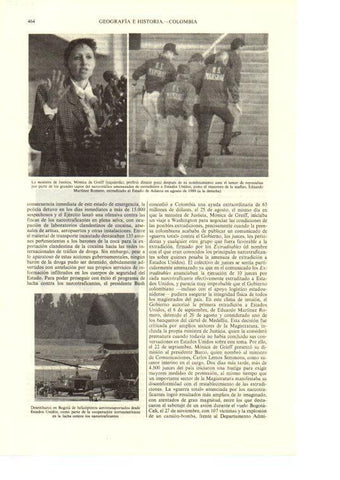 LAMINA ESPASA 38675: Monica de Greiff, ministra de Justicia de Colombia