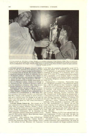 LAMINA ESPASA 38673: El presidente El Hadj Ahmadou Ahidjo de Senegal