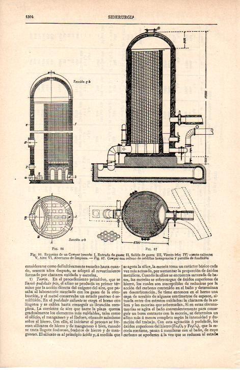 LAMINA ESPASA 38307: Esquema de un Cowper lorenes