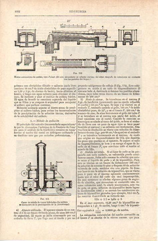 LAMINA ESPASA 38328: Horno tipo Peiner para caldeo siderurgico