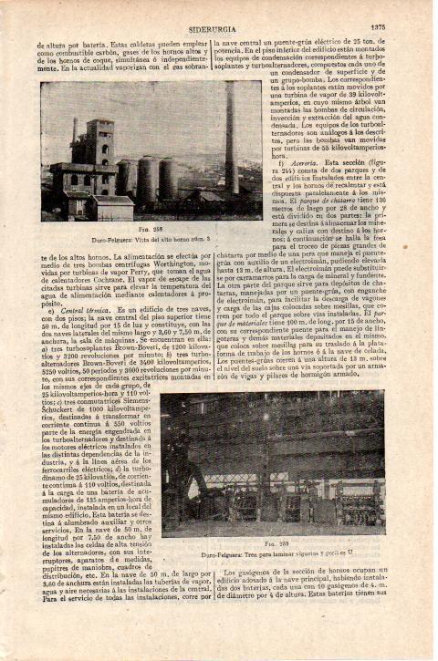 LAMINA ESPASA 38341: Horno numero 3 de Duro-Felguera