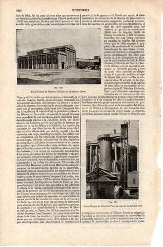LAMINA ESPASA 38334: Altos Hornos de Vizcaya