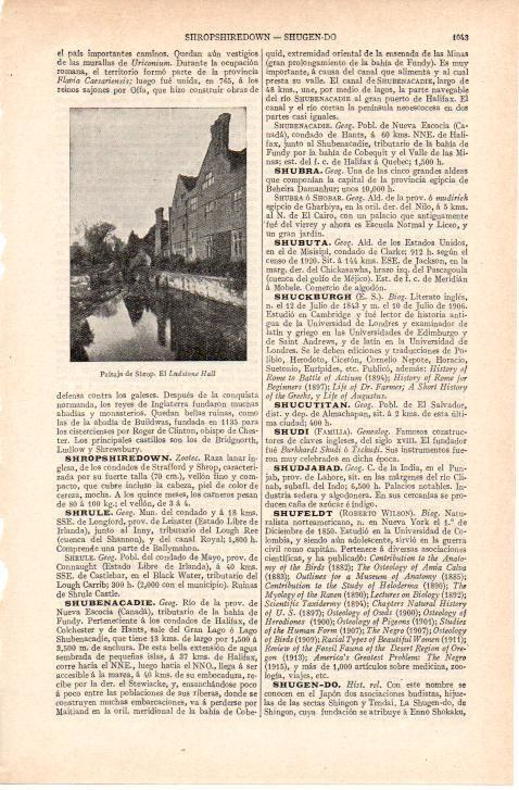 LAMINA ESPASA 38257: El Ludstone Hall en Shrop, Inglaterra