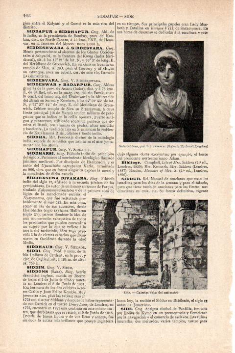 LAMINA ESPASA 38290: Sara Siddons, por T. Lawrence