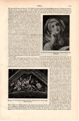 LAMINA ESPASA 38279: La sibila de Cumas,por Guido Reni