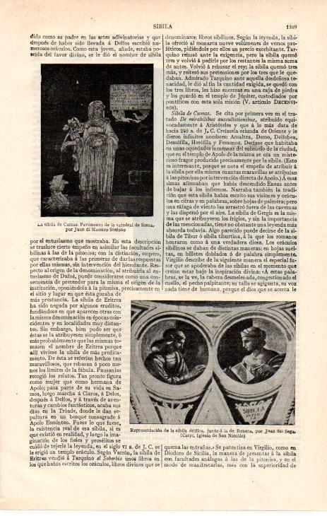 LAMINA ESPASA 38278: La sibila de Cumas