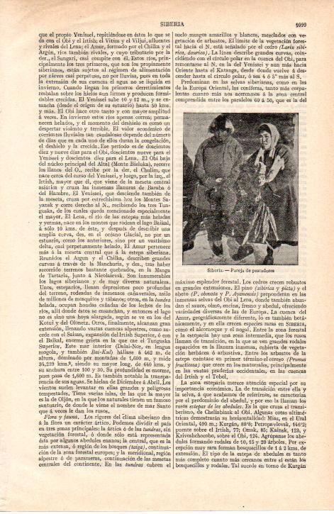 LAMINA ESPASA 38275: Pareja de pescadores en Siberia