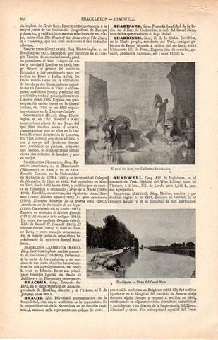 LAMINA ESPASA 38274: El peso del mar, por W. Shackleton