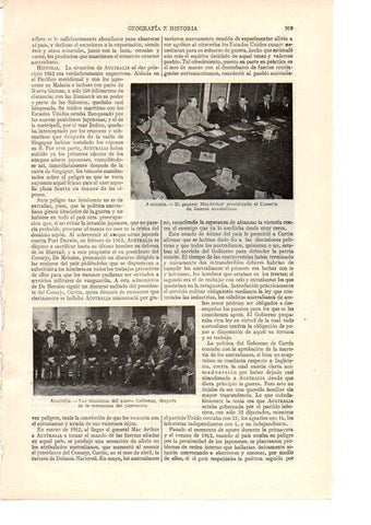 LAMINA ESPASA 38436: Ministros y reunion del gobierno de Australia