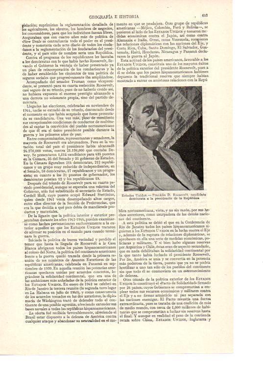 LAMINA ESPASA 38489: Franklin D. Roosevelt