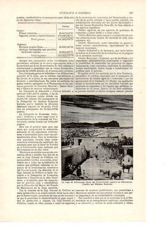 LAMINA ESPASA 38482: La vega de Alhucenas, Marruecos