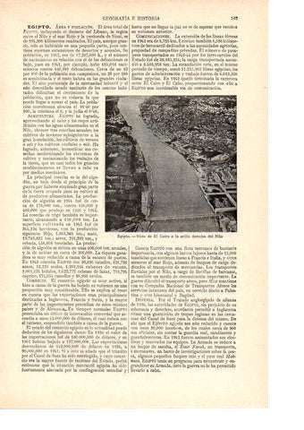 LAMINA ESPASA 38473: Vista parcial aerea de El Cairo, Egipto