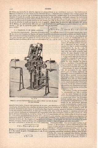 LAMINA ESPASA 38382: Maquina universal Guilliet para afilar