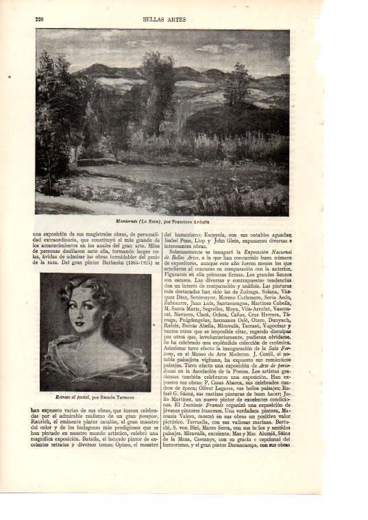 LAMINA ESPASA 38417: Mantornes, por Francisco Arderiu