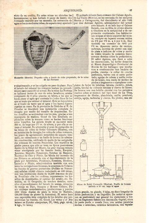 LAMINA ESPASA 38404: Minas de Sotiel y de Mazarron
