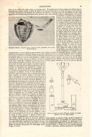 LAMINA ESPASA 38404: Minas de Sotiel y de Mazarron