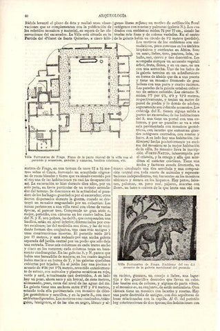 LAMINA ESPASA 38399: Villa Fortunatus de Fraga, Huesca