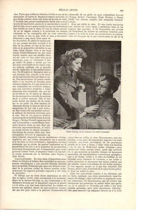 LAMINA ESPASA 38412: Greer Garson en La Señora Munniver