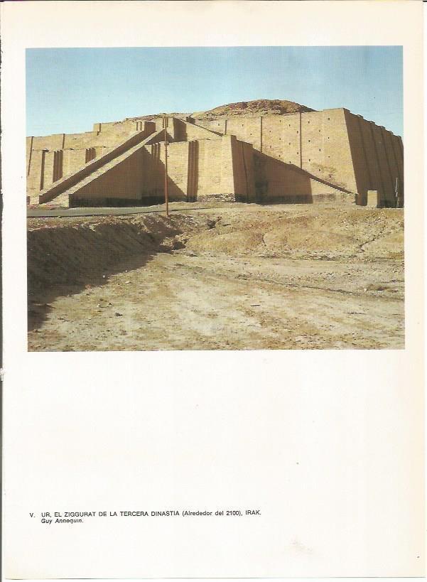 LAMINA 27624: Ziggurat de Ur III, Irak