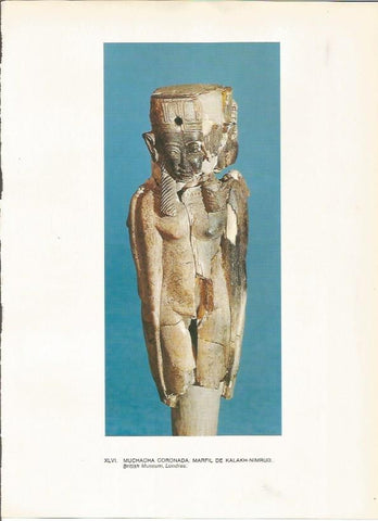 LAMINA 27665: Marfil de Nimrud, Irak